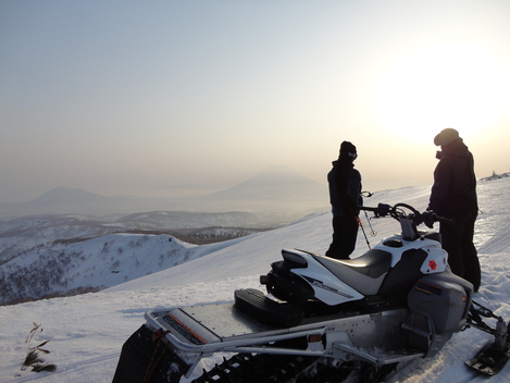 喜茂別岳　雪山テント泊_c0157348_1792935.jpg