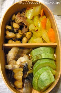 焼き〆鯖&ハチビキと蛸飯弁当_d0170682_11291376.jpg