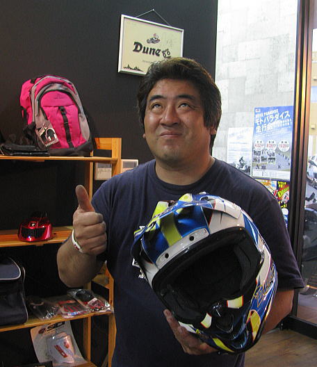 ヘルメット快適!! プラクラサービスSTART_f0178858_19163928.jpg