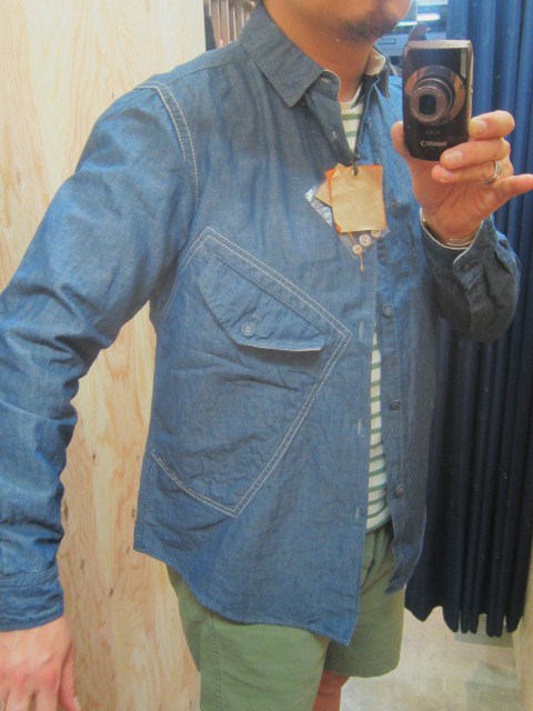 BIG Pocket Shambre SHIRTS ・・・ By Kato AAA_d0152280_15311222.jpg