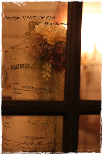 フレンチシックな・・・トルソー&flower_e0237680_1253345.jpg