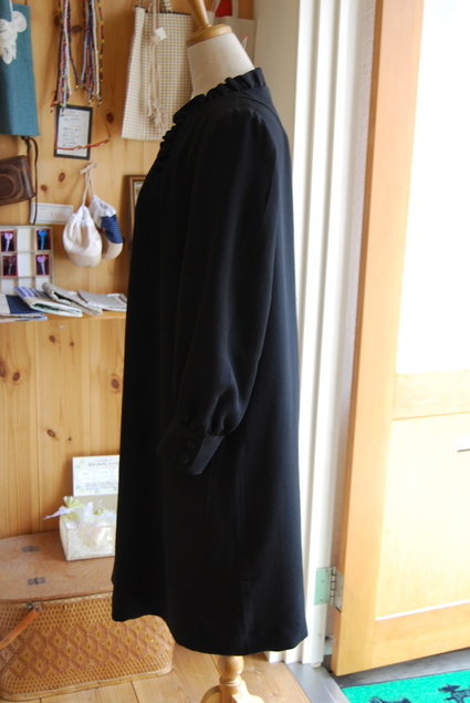 着物リメイク・喪服ワンピース_d0127925_10161844.jpg