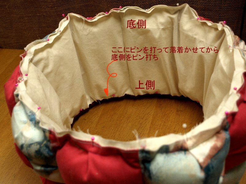 ☆ペットのベッド・作り方・2・パフパフ☆_c0092953_22412511.jpg