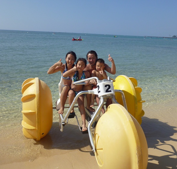 2011~12HAWAIIカウントダウン旅行記~アウトリガーリーフのプールとビーチ~_f0011498_1673857.jpg