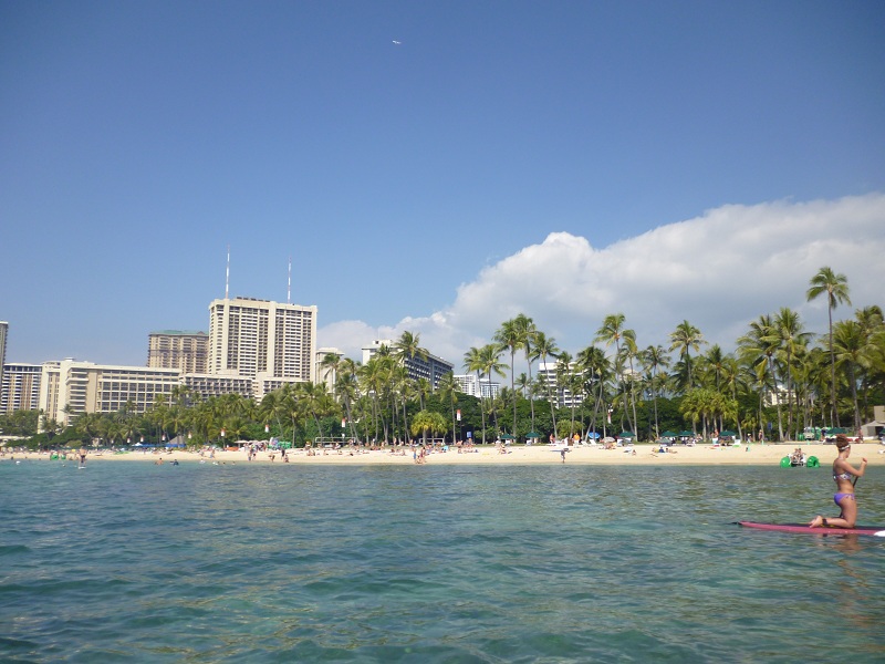 2011~12HAWAIIカウントダウン旅行記~アウトリガーリーフのプールとビーチ~_f0011498_1685913.jpg