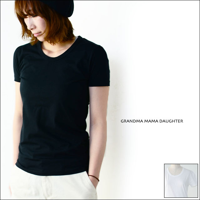 GRANDMAMAMADAUGHTER[グランマ・ママ・ドーター] リボンTシャツ[GC220251] LADY\'S　_f0051306_17483271.jpg