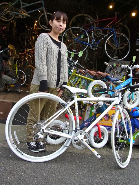今日のバイシクルガール MASI 二本立て☆女子_b0212032_2243268.jpg