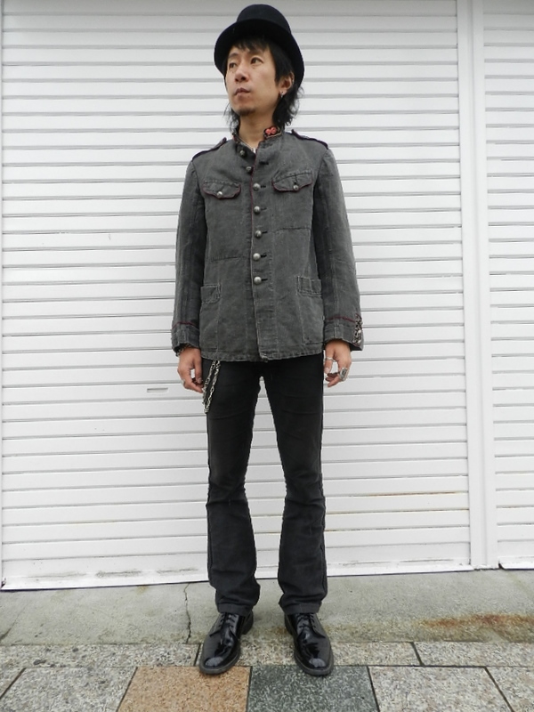 french linen fire department jacket snaps_f0226051_20303573.jpg