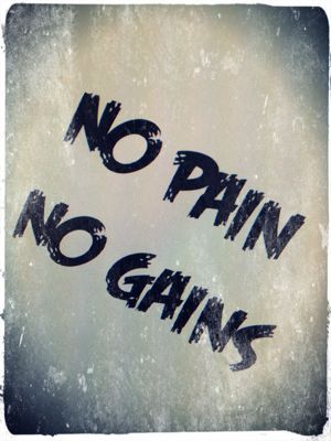 No pain No gain_f0234884_20319.jpg