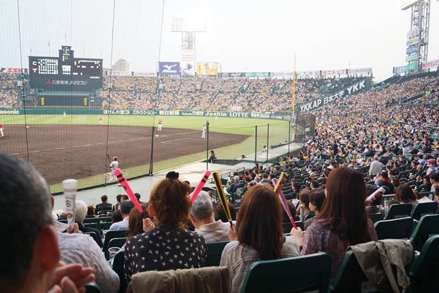 熱くなれ！！甲子園、われらがタイガース・・・・素敵な甲子園球場、頑張れタイガース_d0181492_11512291.jpg