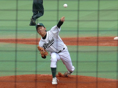 国士舘大対東農大 4月18日 東都大学野球2部_b0166128_12221386.jpg