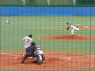 国士舘大対東農大 4月18日 東都大学野球2部_b0166128_12575360.jpg