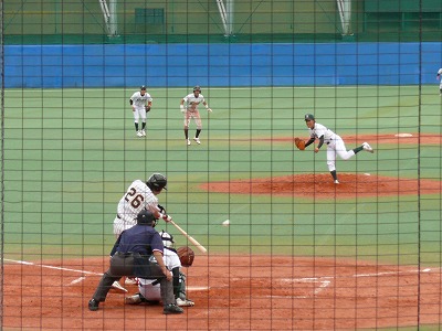 国士舘大対東農大 4月18日 東都大学野球2部_b0166128_1259849.jpg