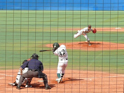 国士舘大対東農大 4月18日 東都大学野球2部_b0166128_13141113.jpg