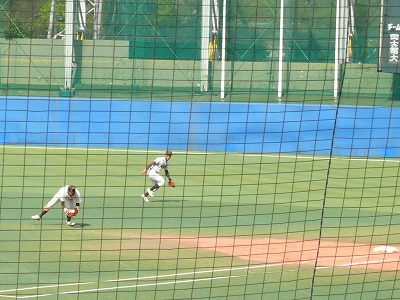 国士舘大対東農大 4月18日 東都大学野球2部_b0166128_13152659.jpg
