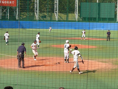 国士舘大対東農大 4月18日 東都大学野球2部_b0166128_13184883.jpg