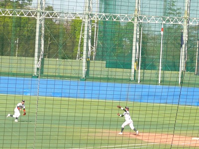 国士舘大対東農大 4月18日 東都大学野球2部_b0166128_13192588.jpg