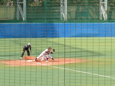 国士舘大対東農大 4月18日 東都大学野球2部_b0166128_137682.jpg