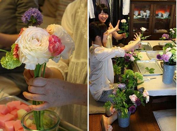 4月のお花のworkshop【 Rose Bouquet 】_d0153555_23451517.jpg