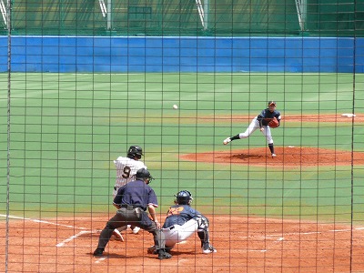 拓殖大対国士舘大 4月24日 東都大学野球2部_b0166128_1156420.jpg