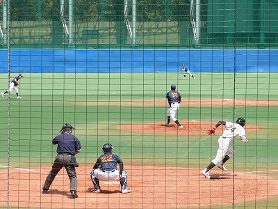 拓殖大対国士舘大 4月24日 東都大学野球2部_b0166128_12142954.jpg