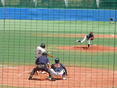 拓殖大対国士舘大 4月24日 東都大学野球2部_b0166128_1254783.jpg
