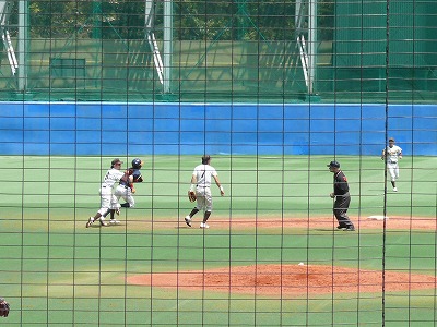 拓殖大対国士舘大 4月24日 東都大学野球2部_b0166128_1285838.jpg