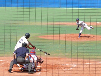 國學院大対立正大 4月24日 東都大学野球2部_b0166128_14254736.jpg