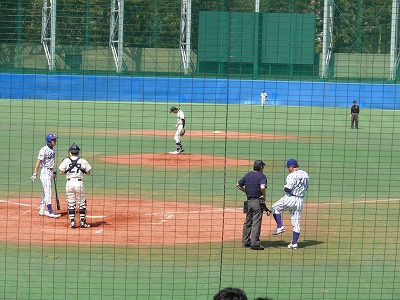 國學院大対立正大 4月24日 東都大学野球2部_b0166128_14261547.jpg