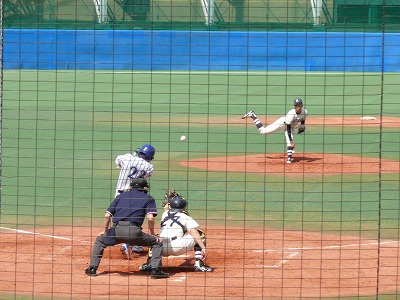國學院大対立正大 4月24日 東都大学野球2部_b0166128_1433328.jpg