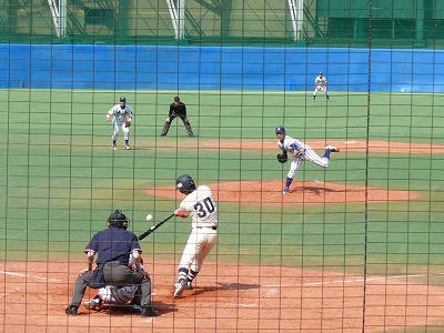 國學院大対立正大 4月24日 東都大学野球2部_b0166128_1441231.jpg