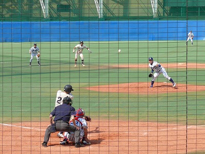 國學院大対立正大 4月24日 東都大学野球2部_b0166128_14493946.jpg