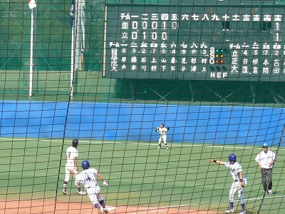 國學院大対立正大 4月24日 東都大学野球2部_b0166128_14515553.jpg