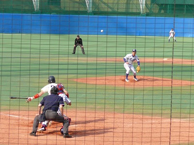 國學院大対立正大 4月24日 東都大学野球2部_b0166128_15113999.jpg