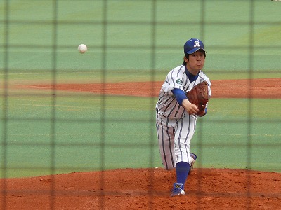 立正大対國學院大 4月25日 東都大学野球2部_b0166128_1644743.jpg