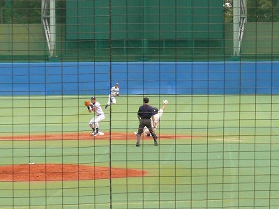 立正大対國學院大 4月25日 東都大学野球2部_b0166128_1673634.jpg