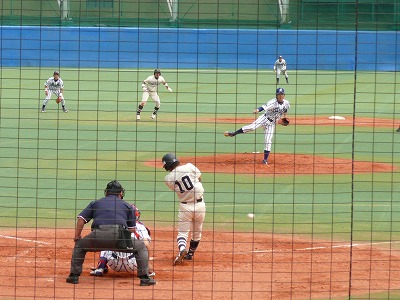 立正大対國學院大　４月２５日　東都大学野球２部_b0166128_17362358.jpg