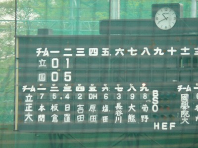 立正大対國學院大　４月２５日　東都大学野球２部_b0166128_1738116.jpg