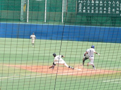 立正大対國學院大 4月25日 東都大学野球2部_b0166128_1745951.jpg