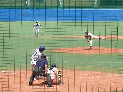 立正大対國學院大　４月２５日　東都大学野球２部_b0166128_17531074.jpg