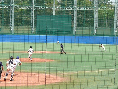 立正大対國學院大 4月25日 東都大学野球2部_b0166128_17533130.jpg