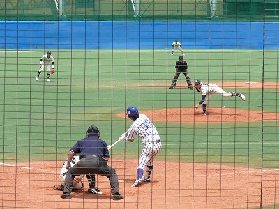 立正大対國學院大 4月25日 東都大学野球2部_b0166128_17544144.jpg