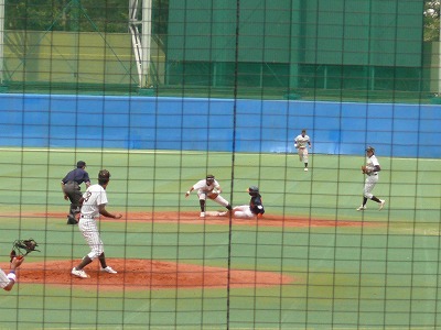 国士舘大対拓殖大 4月25日 東都大学野球2部_b0166128_19161423.jpg