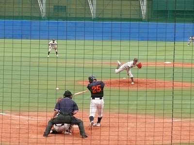 国士舘大対拓殖大 4月25日 東都大学野球2部_b0166128_19391616.jpg