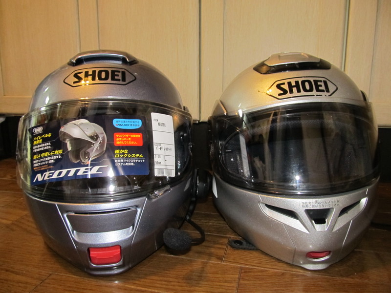 ヘルメット購入 SHOEI NEOTEC_d0085428_3302214.jpg