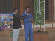 田植え体験(月光原小・西根小)_d0247484_21263868.jpg