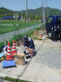 コンクリート打設。_b0131012_1851847.jpg