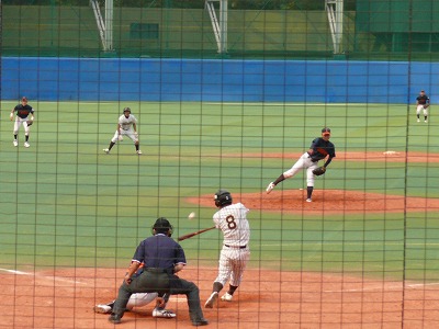 国士舘大対拓殖大 4月25日 東都大学野球2部_b0166128_626498.jpg