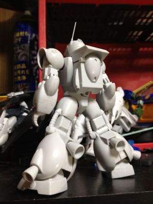 1/144バイファム 基本工作完了 : 真人間モドキ製作所