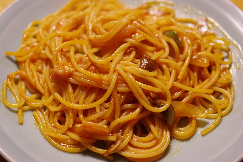 昔なつかし　ナポリタンスパゲッティ_f0050534_9213760.jpg
